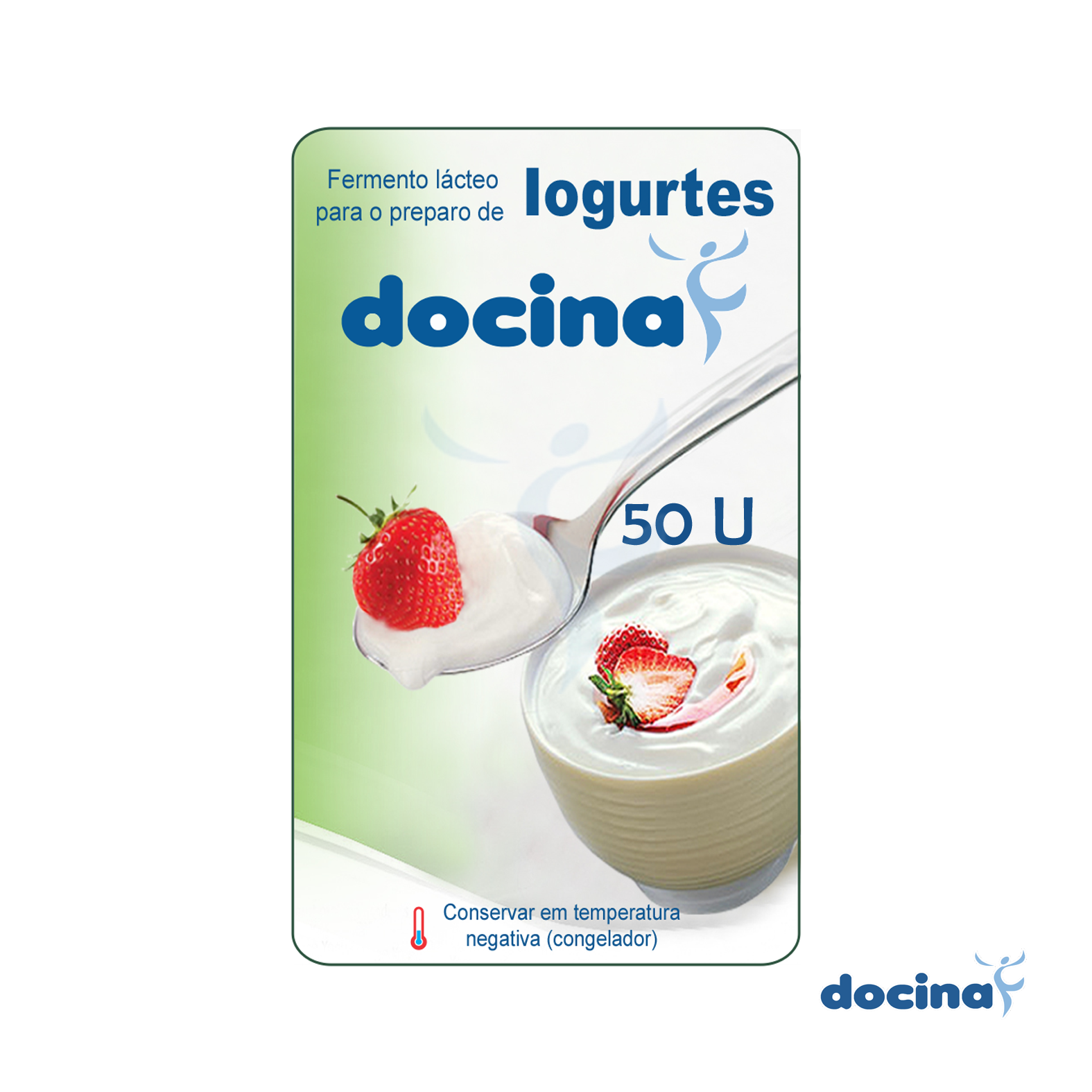 Fermento para Iogurte 50 U (500 Litros)